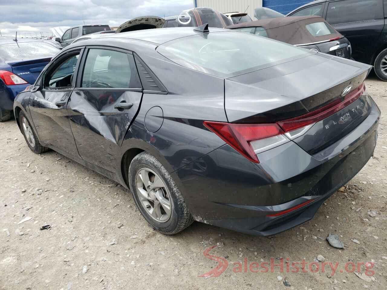 5NPLL4AG1MH040572 2021 HYUNDAI ELANTRA