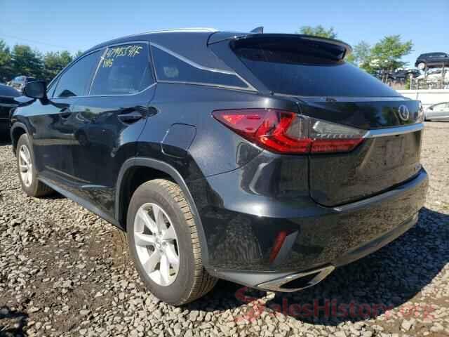 2T2BZMCA4GC022783 2016 LEXUS RX350