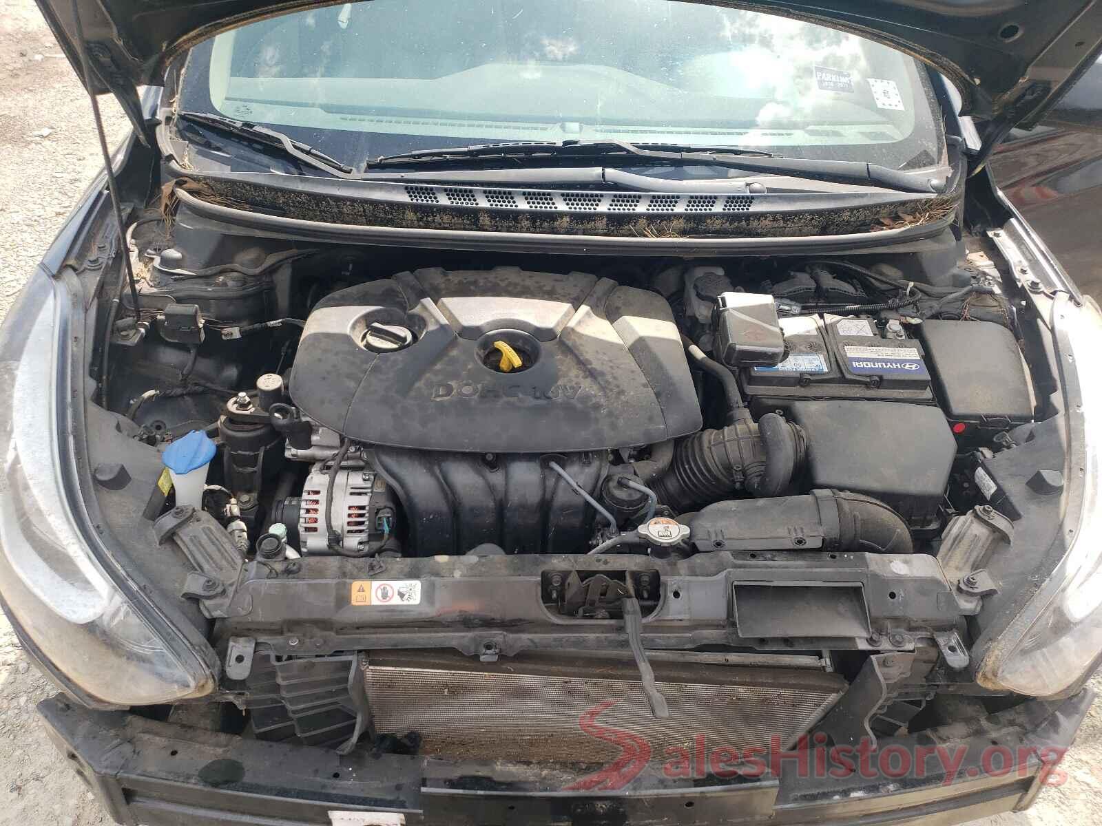 5NPDH4AE9GH661261 2016 HYUNDAI ELANTRA