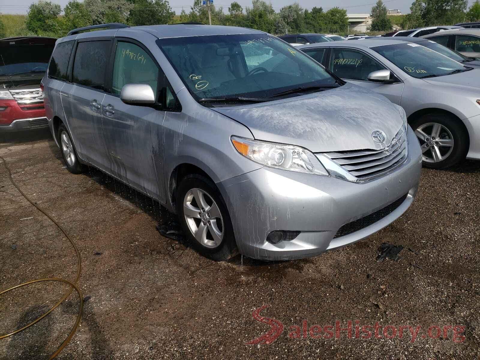 5TDKK3DC4GS750453 2016 TOYOTA SIENNA