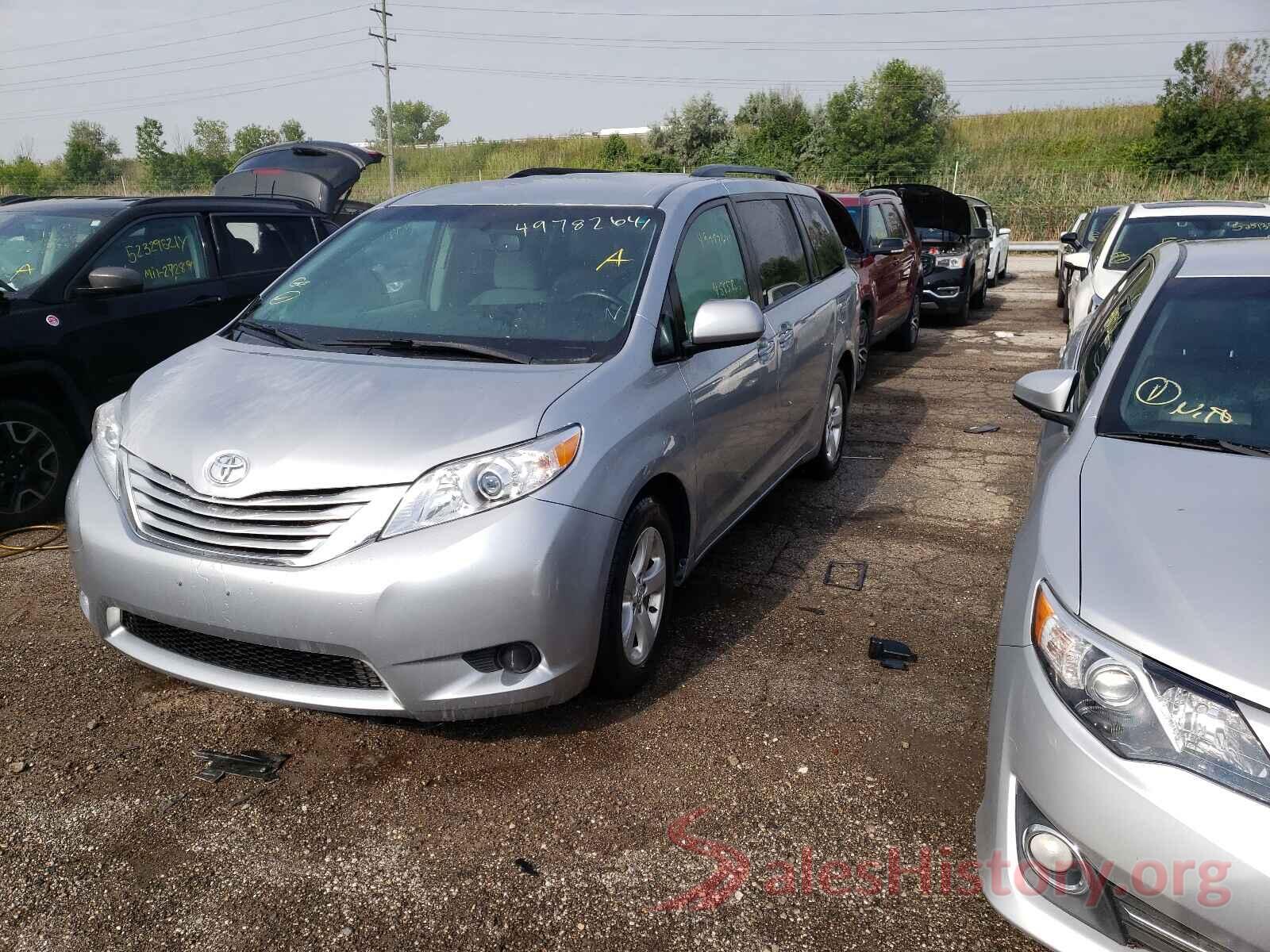 5TDKK3DC4GS750453 2016 TOYOTA SIENNA