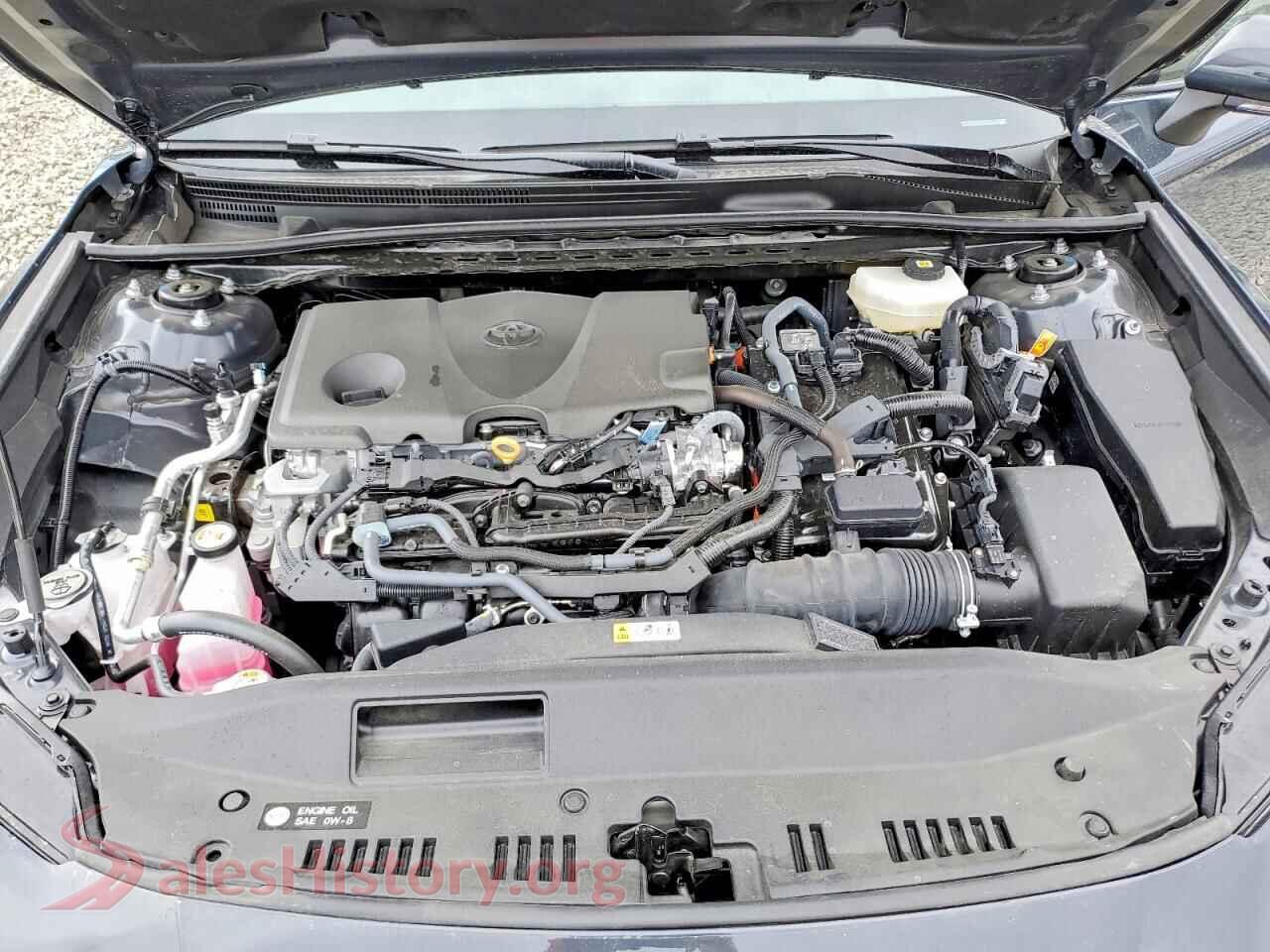 2025 TOYOTA CAMRY VIN 4T1DBADK9SU523103, VIN plate