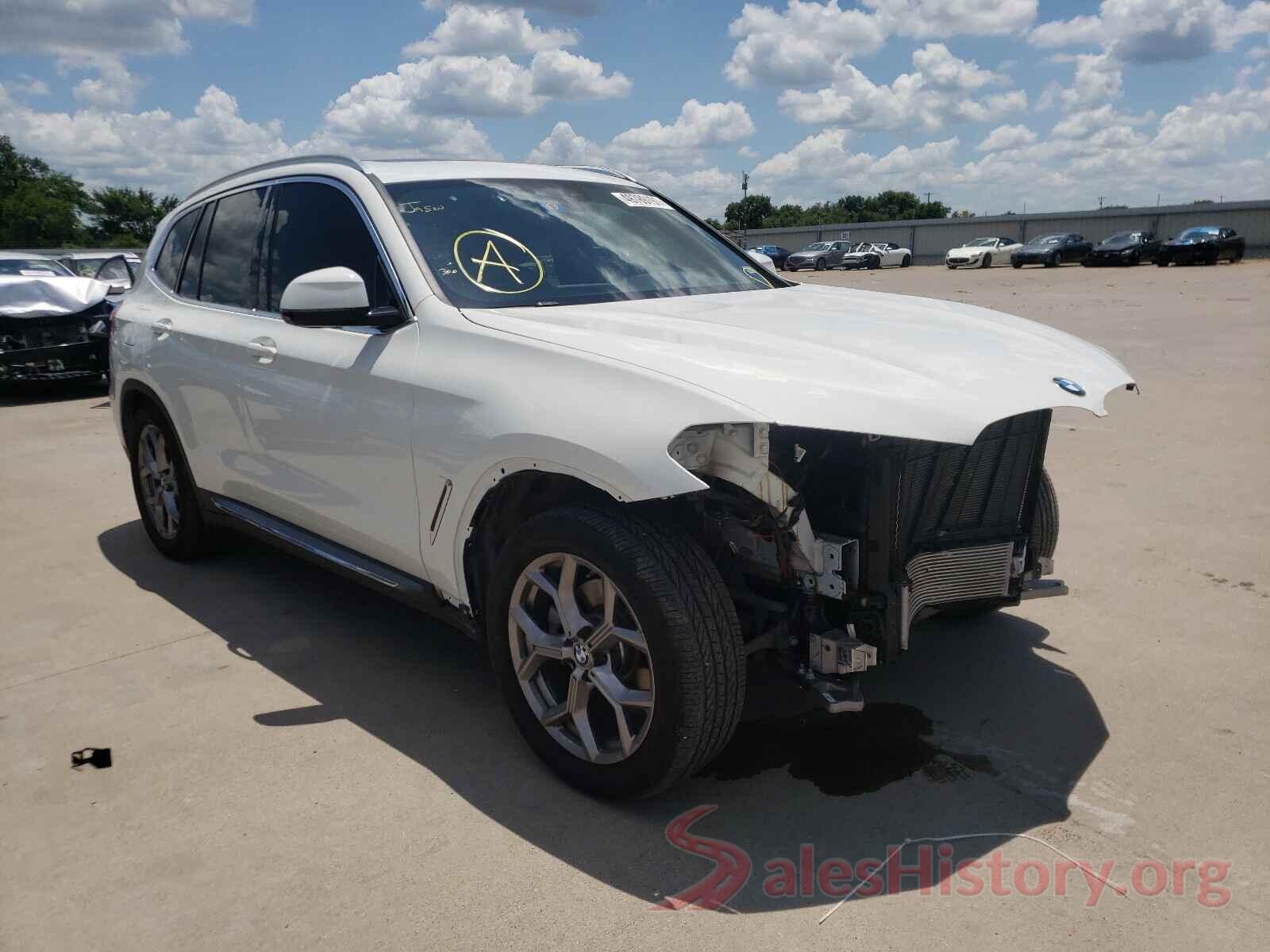 5UXTY5C0XLLT36643 2020 BMW X3