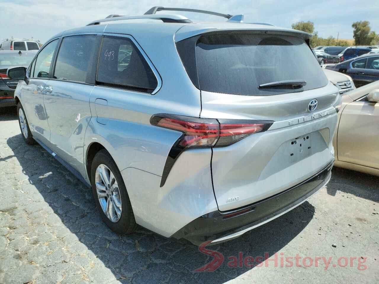 5TDESKFC0MS037193 2021 TOYOTA SIENNA