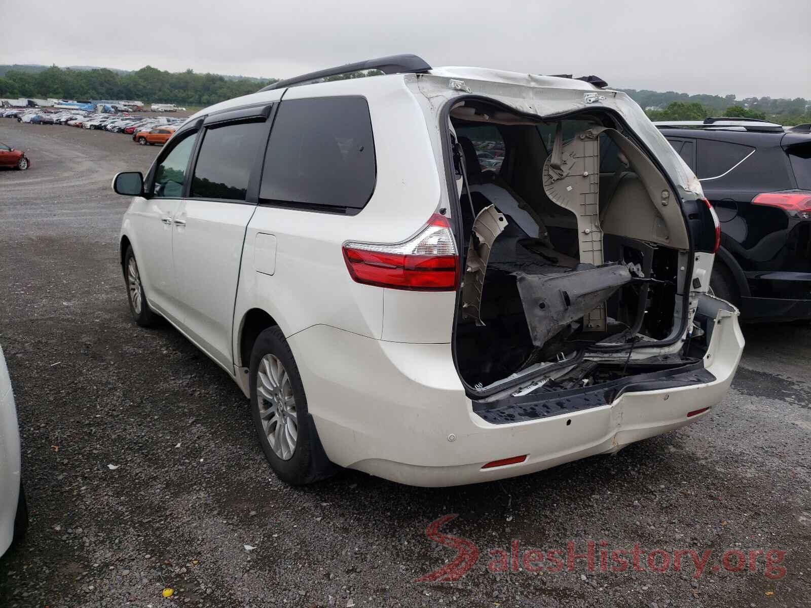 5TDYZ3DCXHS834557 2017 TOYOTA SIENNA