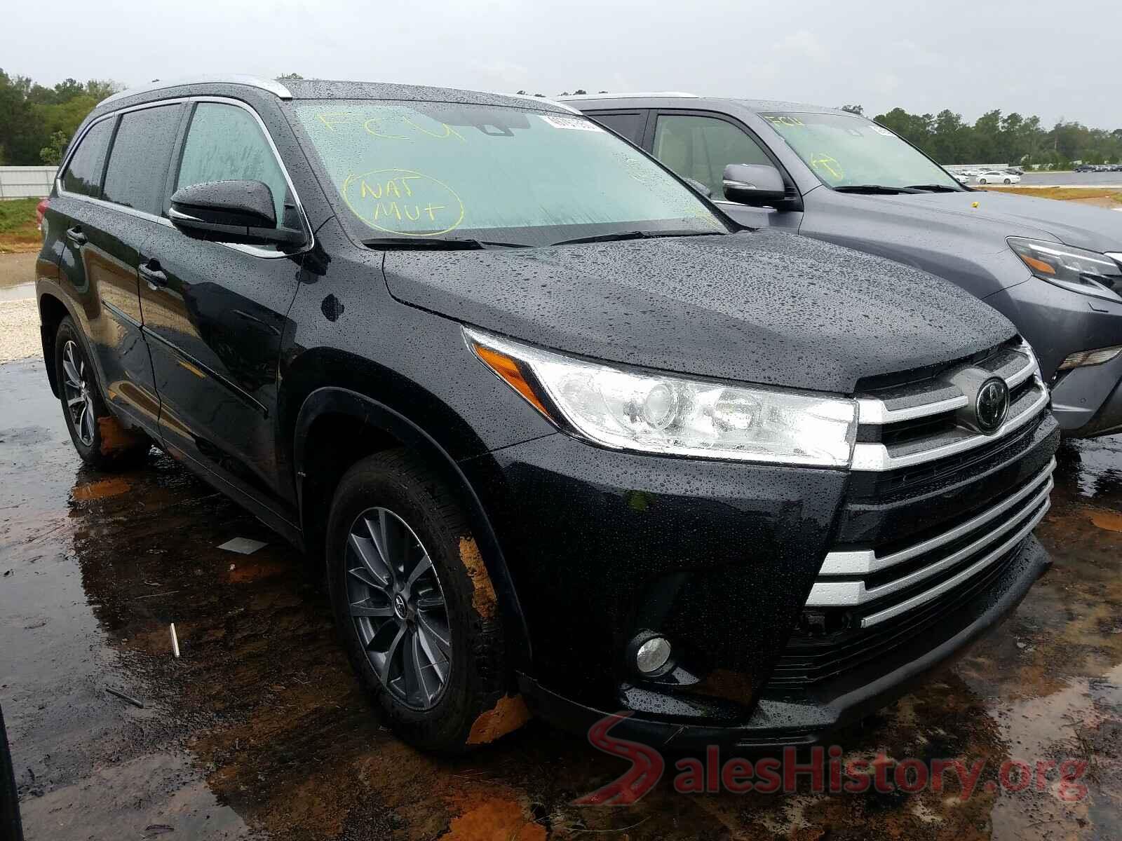 5TDJZRFH1JS544212 2018 TOYOTA HIGHLANDER