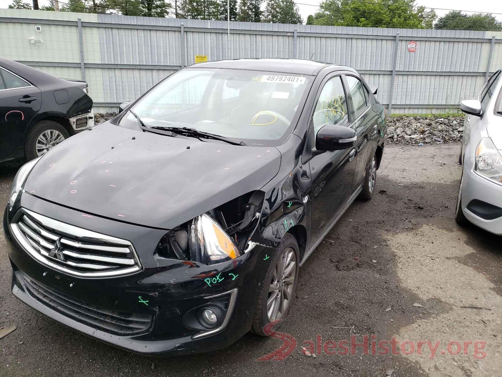 ML32F4FJXKHF17055 2019 MITSUBISHI MIRAGE