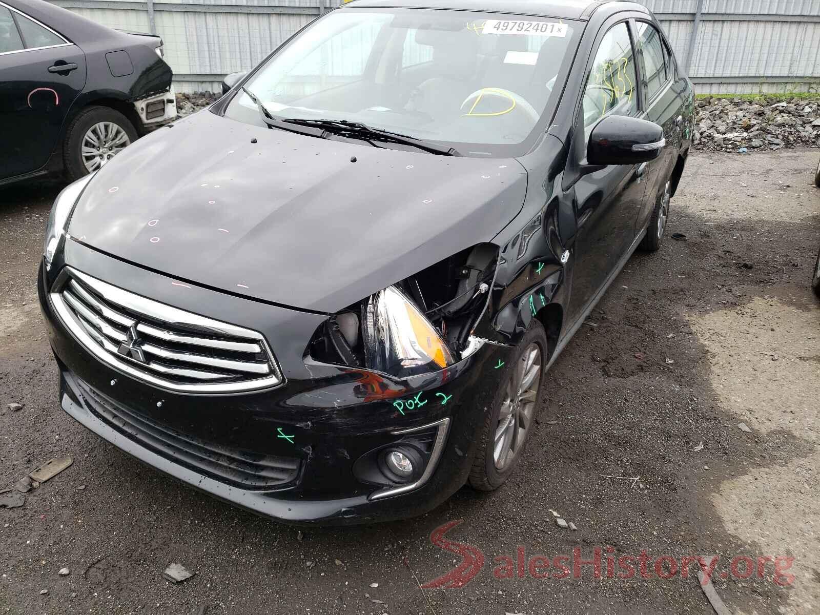 ML32F4FJXKHF17055 2019 MITSUBISHI MIRAGE