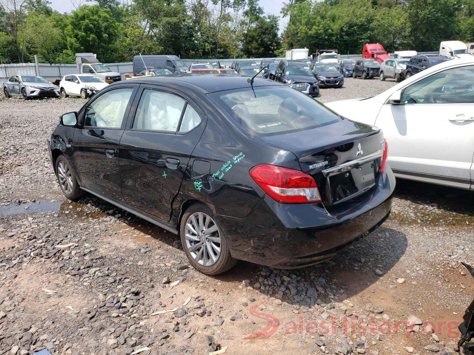 ML32F4FJXKHF17055 2019 MITSUBISHI MIRAGE