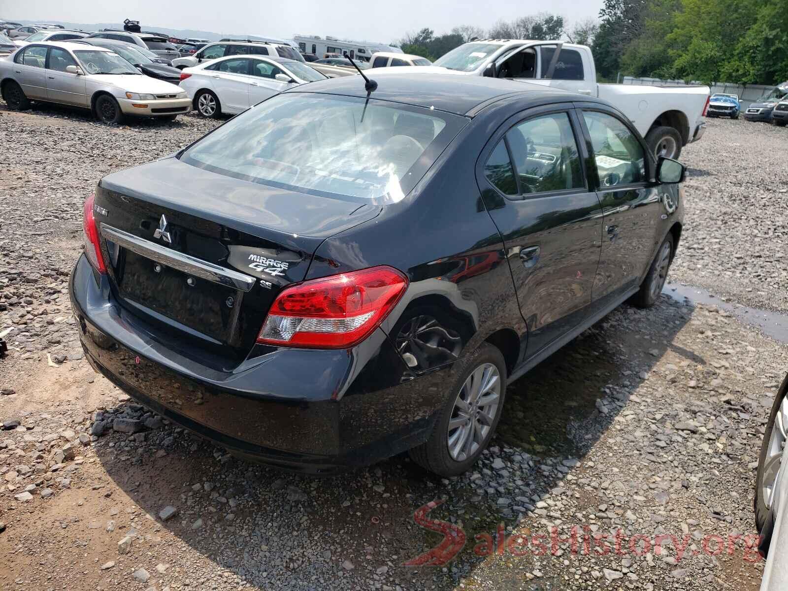 ML32F4FJXKHF17055 2019 MITSUBISHI MIRAGE