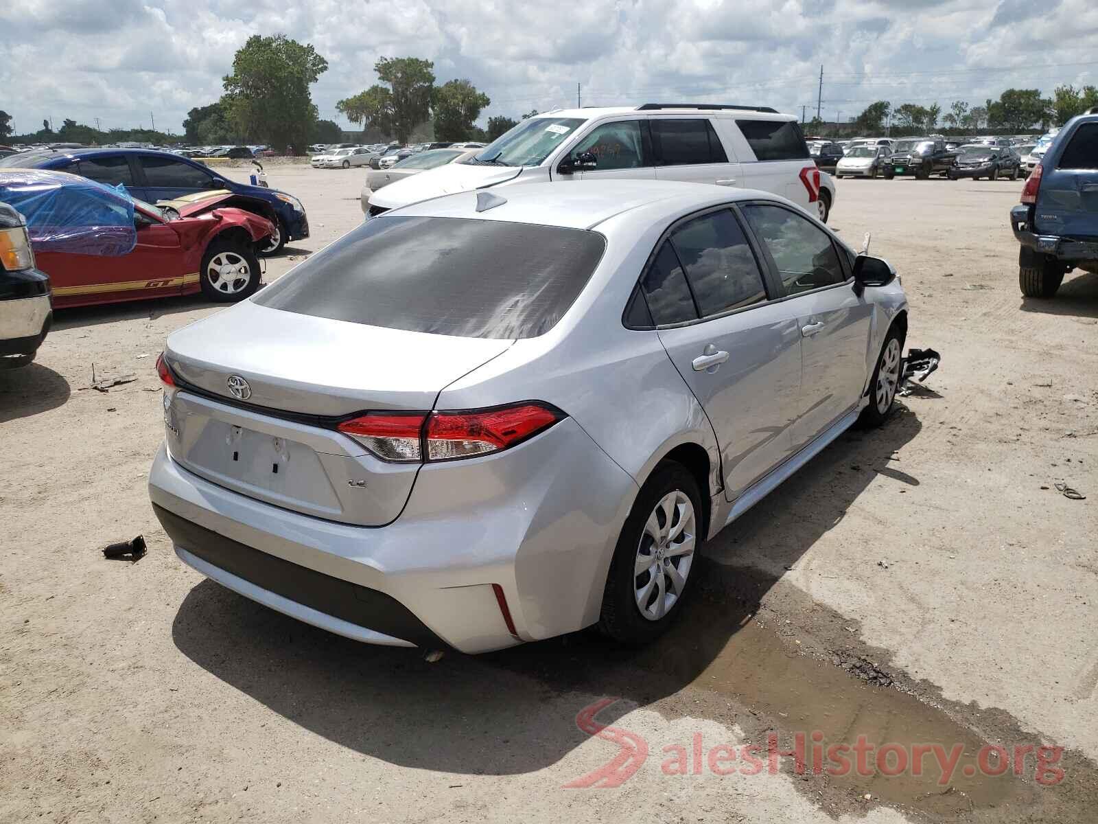 JTDEPMAE3MJ157931 2021 TOYOTA COROLLA