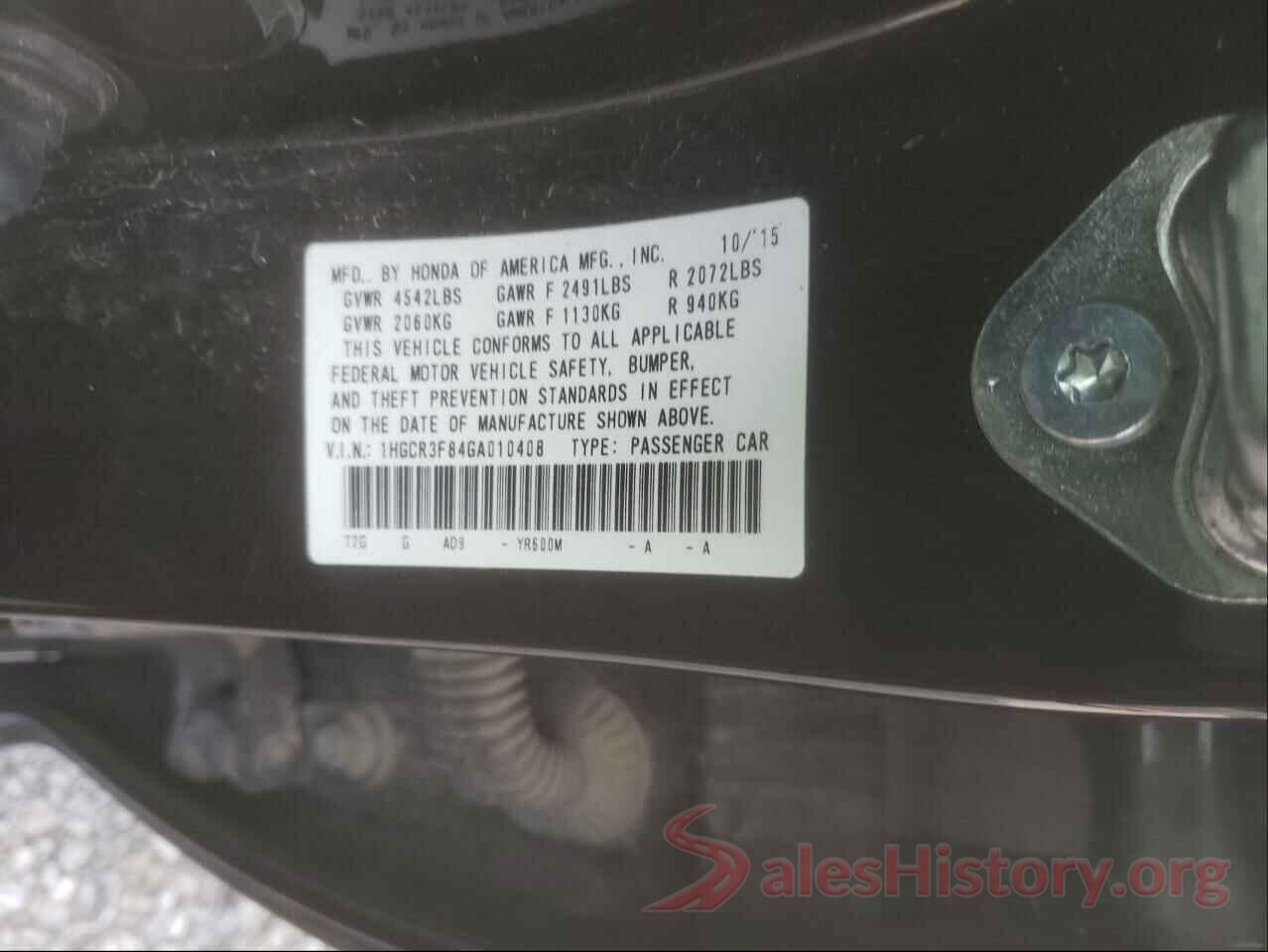 1HGCR3F84GA010408 2016 HONDA ACCORD