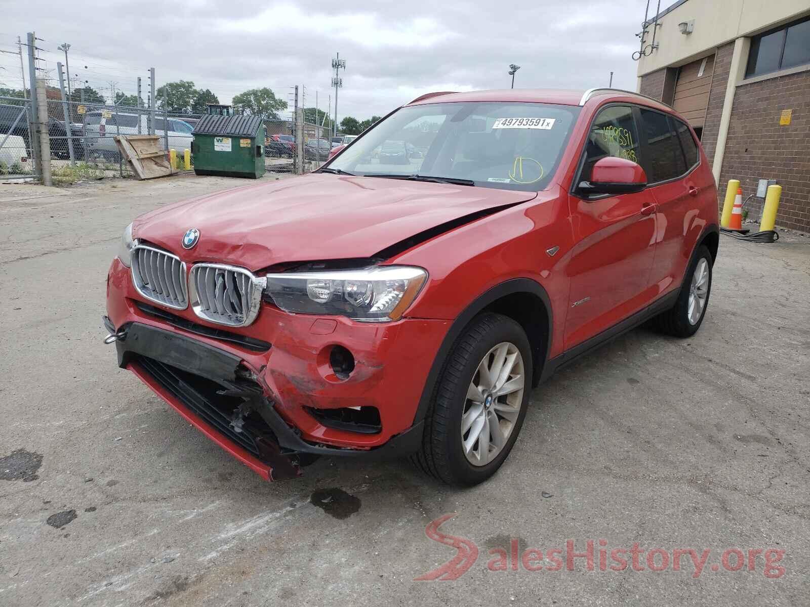 5UXWX9C50G0D69468 2016 BMW X3