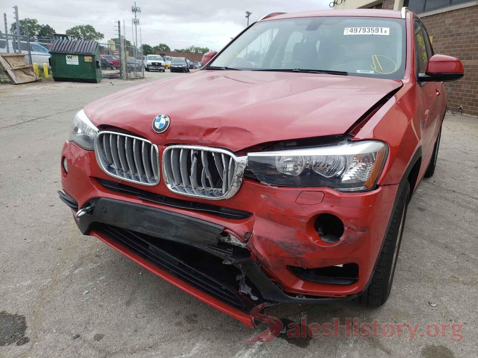 5UXWX9C50G0D69468 2016 BMW X3