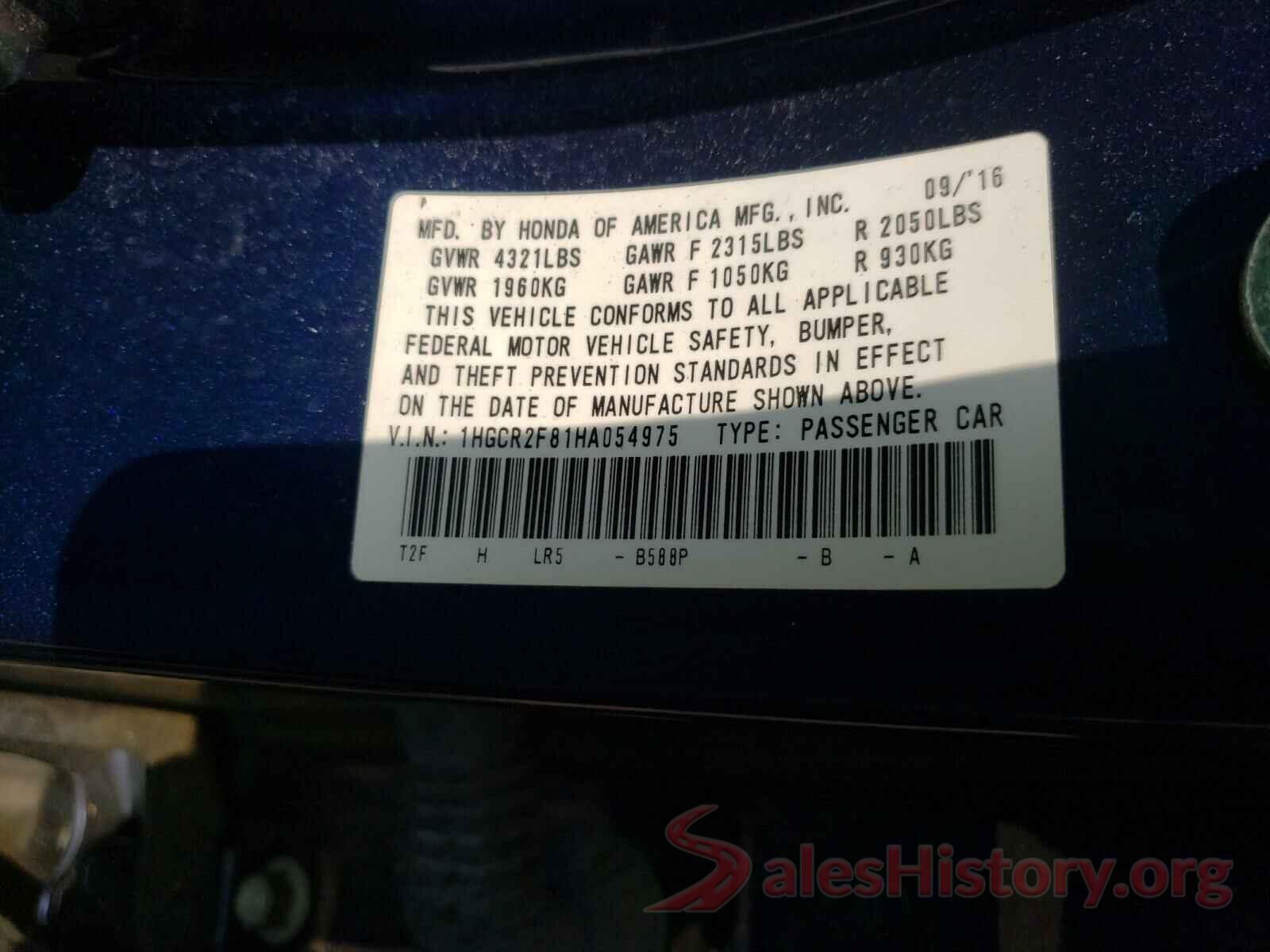 1HGCR2F81HA054975 2017 HONDA ACCORD