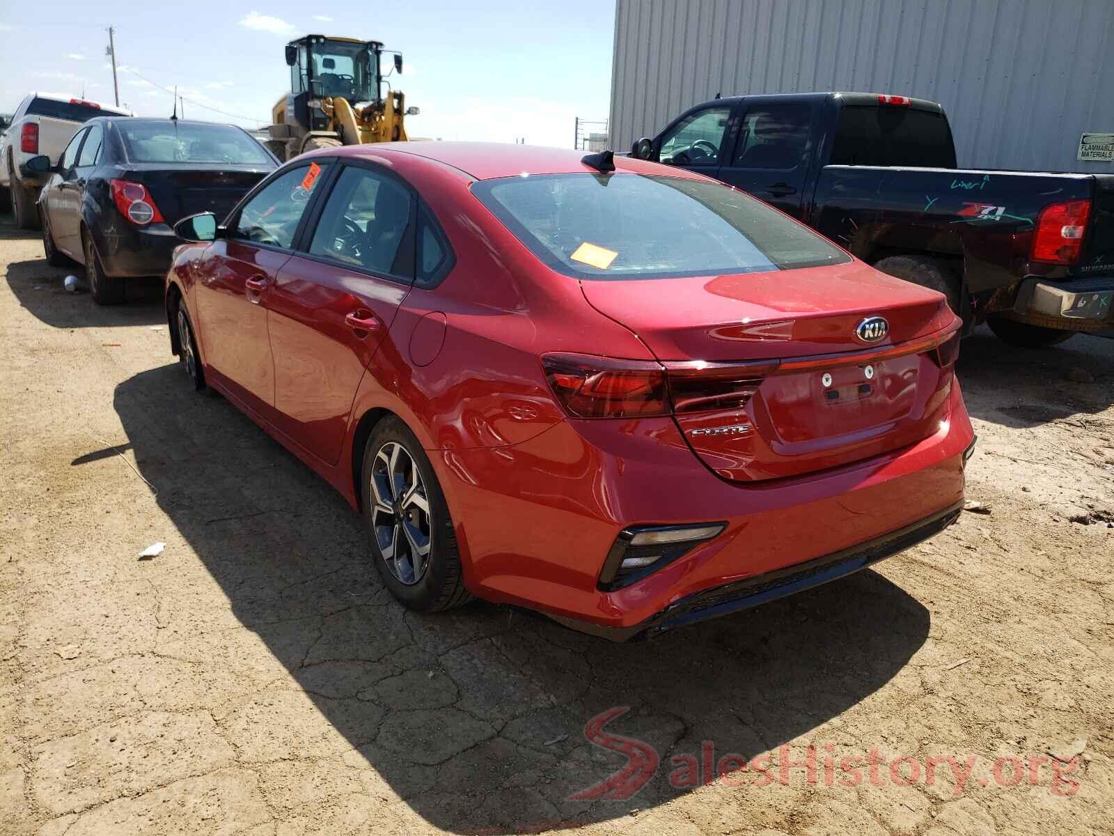 3KPF24AD5LE205970 2020 KIA FORTE