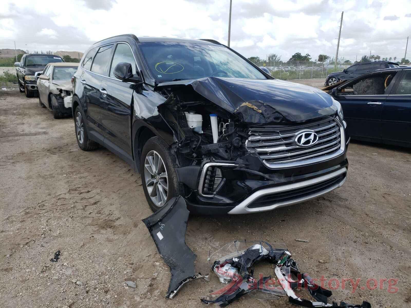 KM8SN4HF8HU172979 2017 HYUNDAI SANTA FE