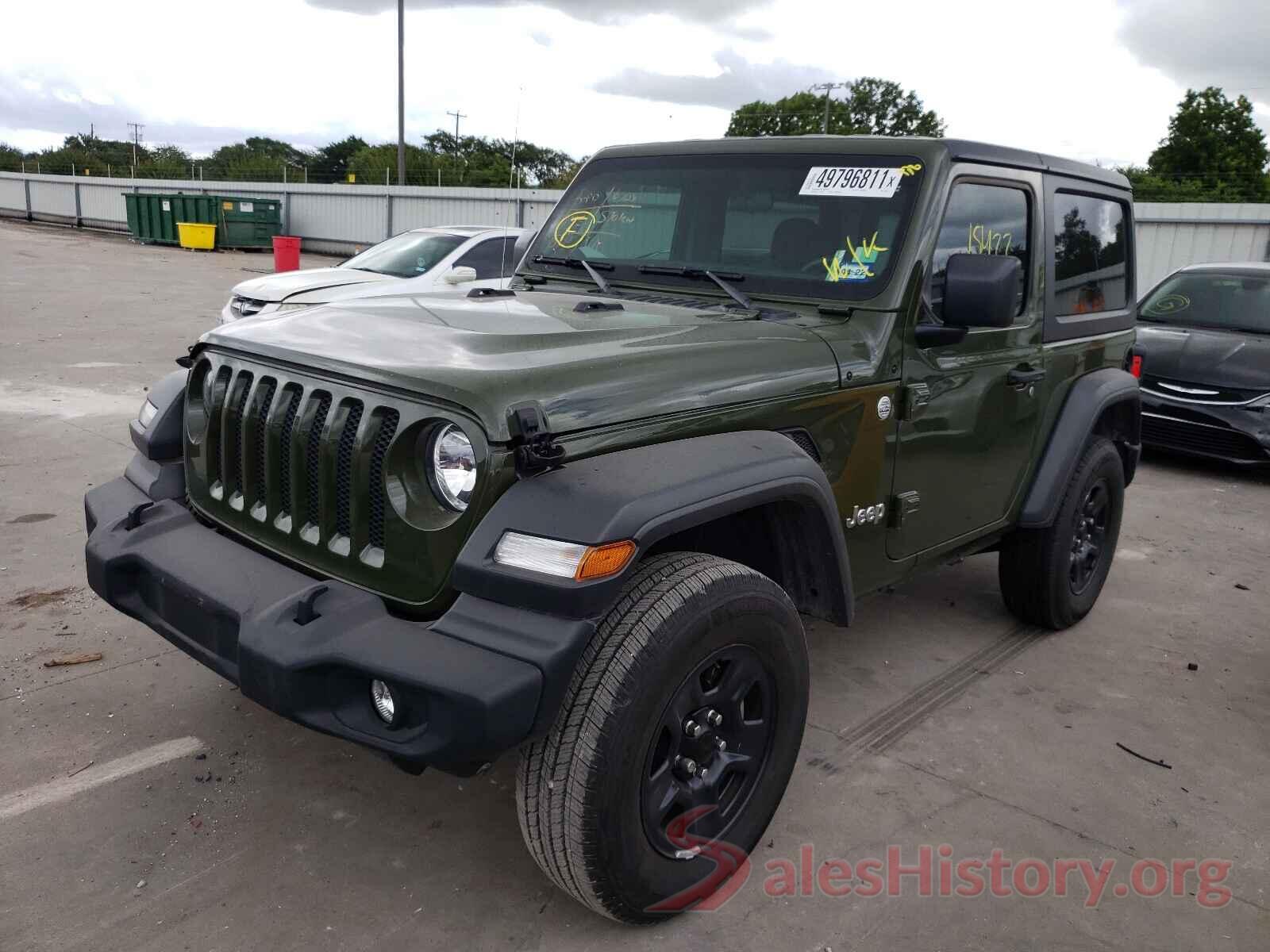 1C4GJXAG0LW285770 2020 JEEP WRANGLER