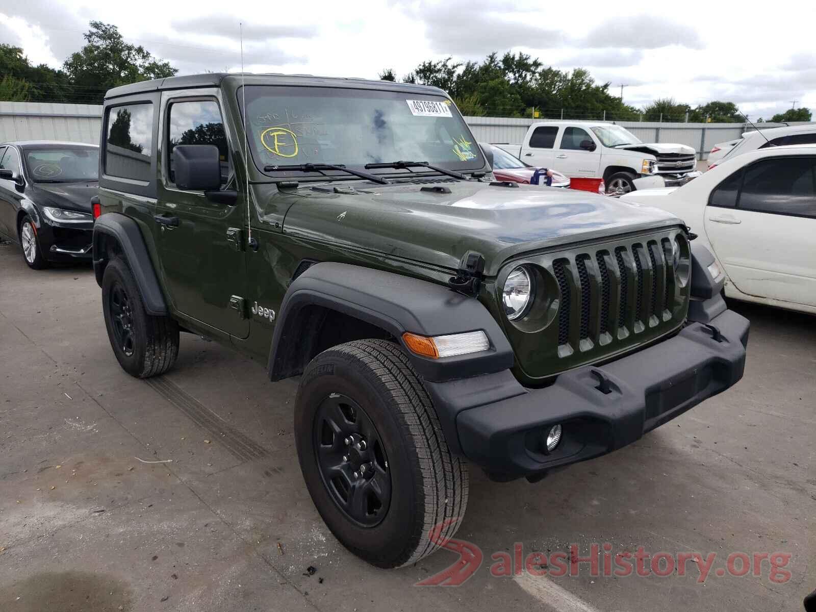 1C4GJXAG0LW285770 2020 JEEP WRANGLER