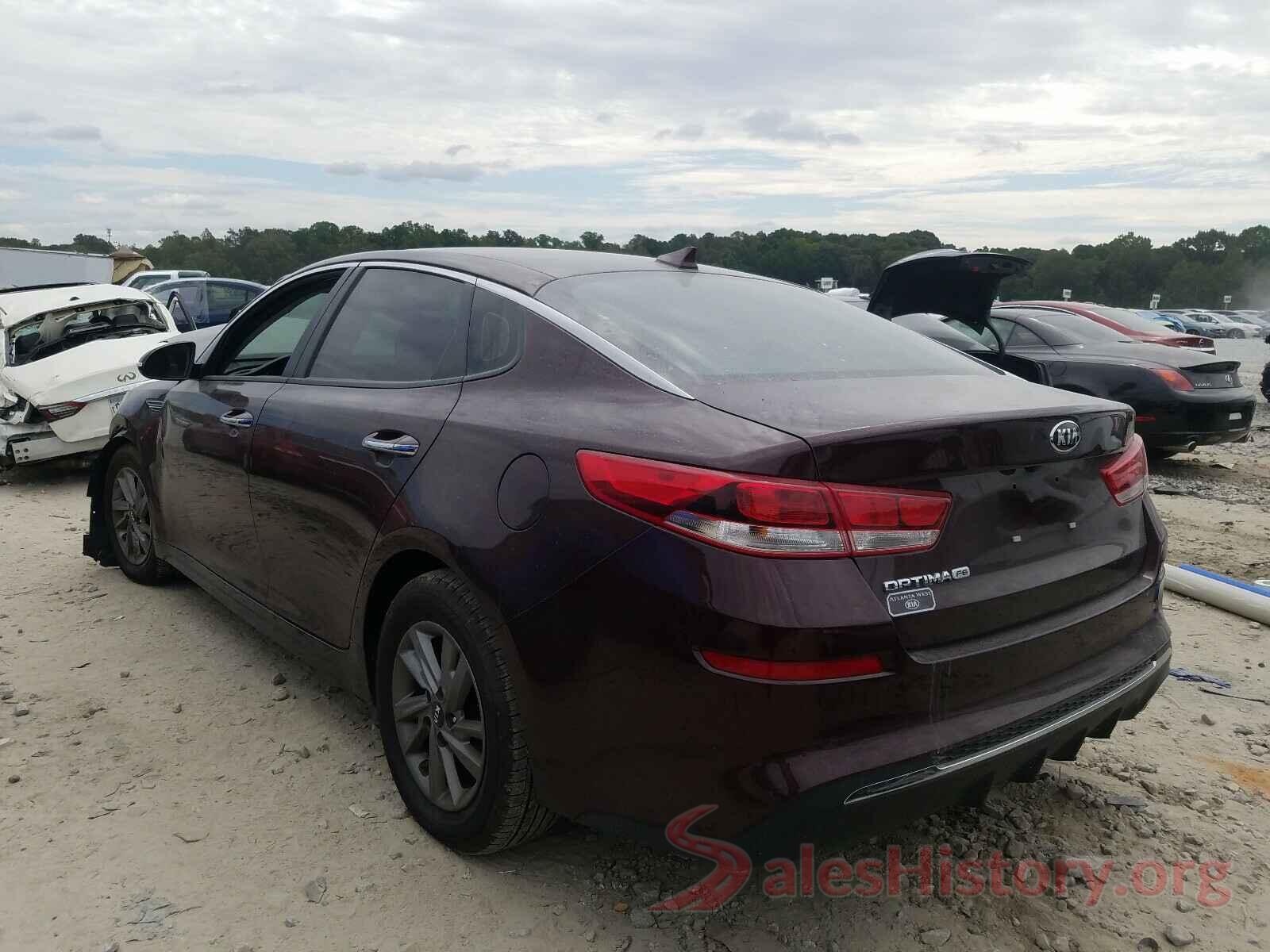 5XXGT4L37LG450704 2020 KIA OPTIMA