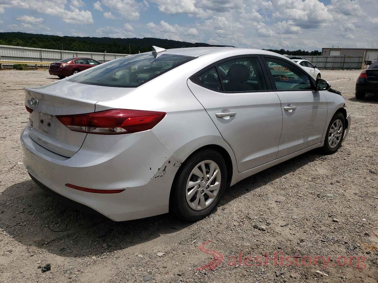 KMHD74LF5HU071019 2017 HYUNDAI ELANTRA