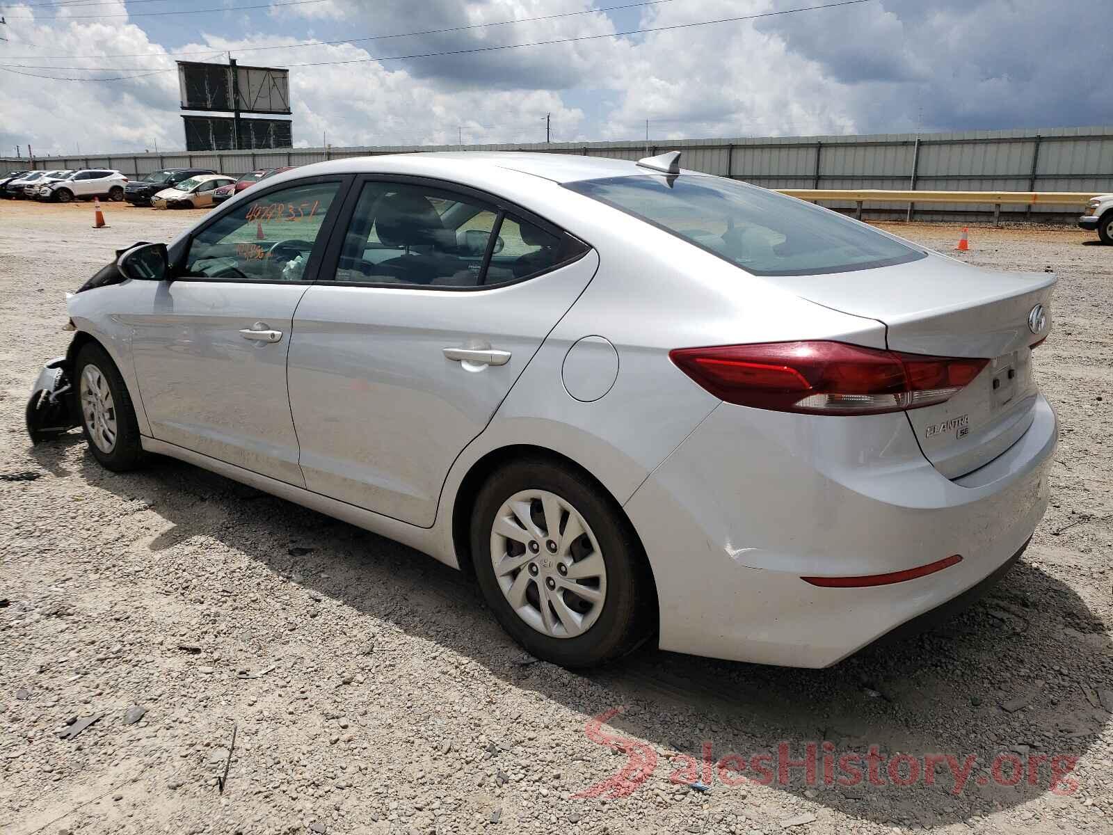 KMHD74LF5HU071019 2017 HYUNDAI ELANTRA