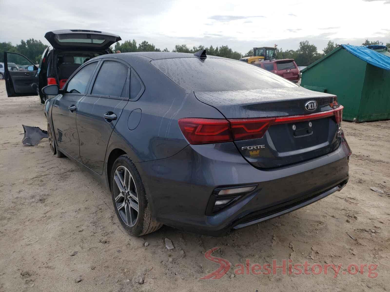 3KPF34AD8KE114168 2019 KIA FORTE