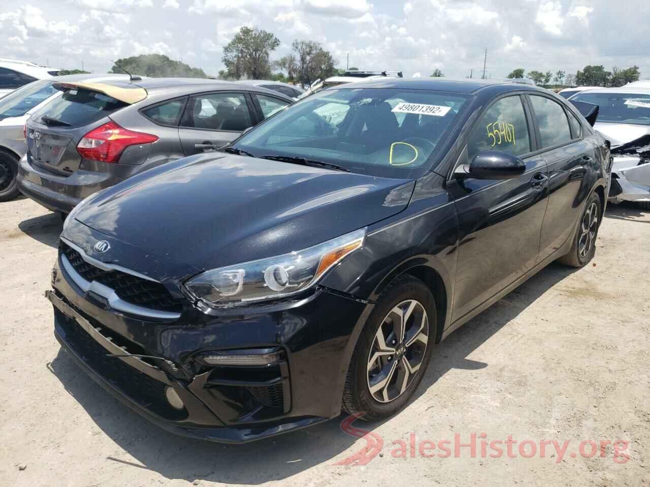 3KPF24AD3LE167476 2020 KIA FORTE