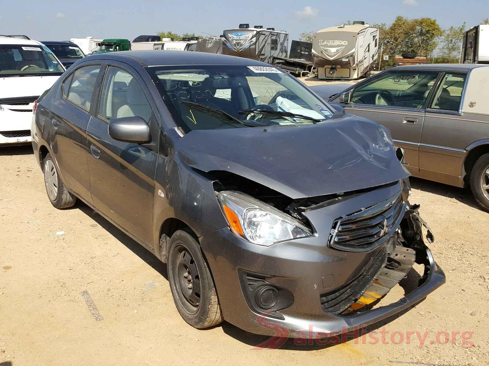 ML32F3FJ7HH002935 2017 MITSUBISHI MIRAGE