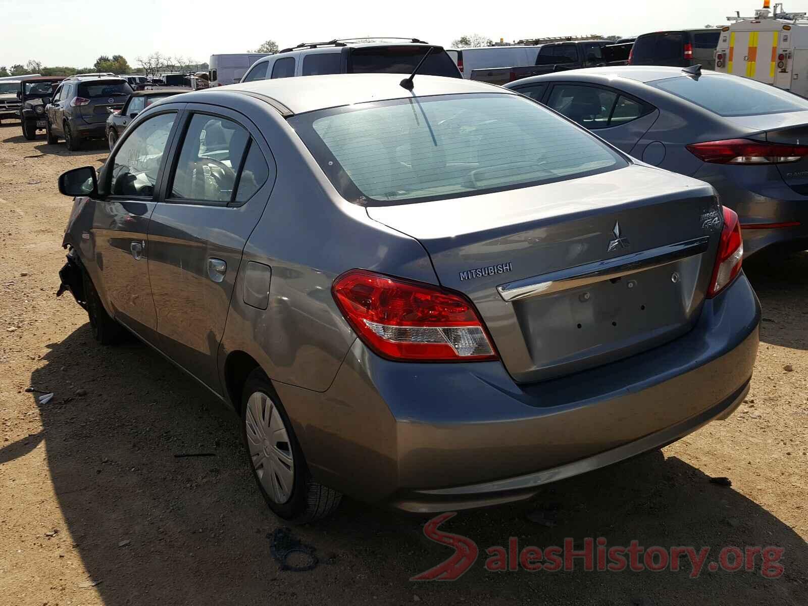 ML32F3FJ7HH002935 2017 MITSUBISHI MIRAGE