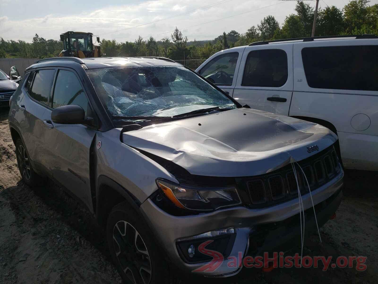 3C4NJDDB2LT214405 2020 JEEP COMPASS