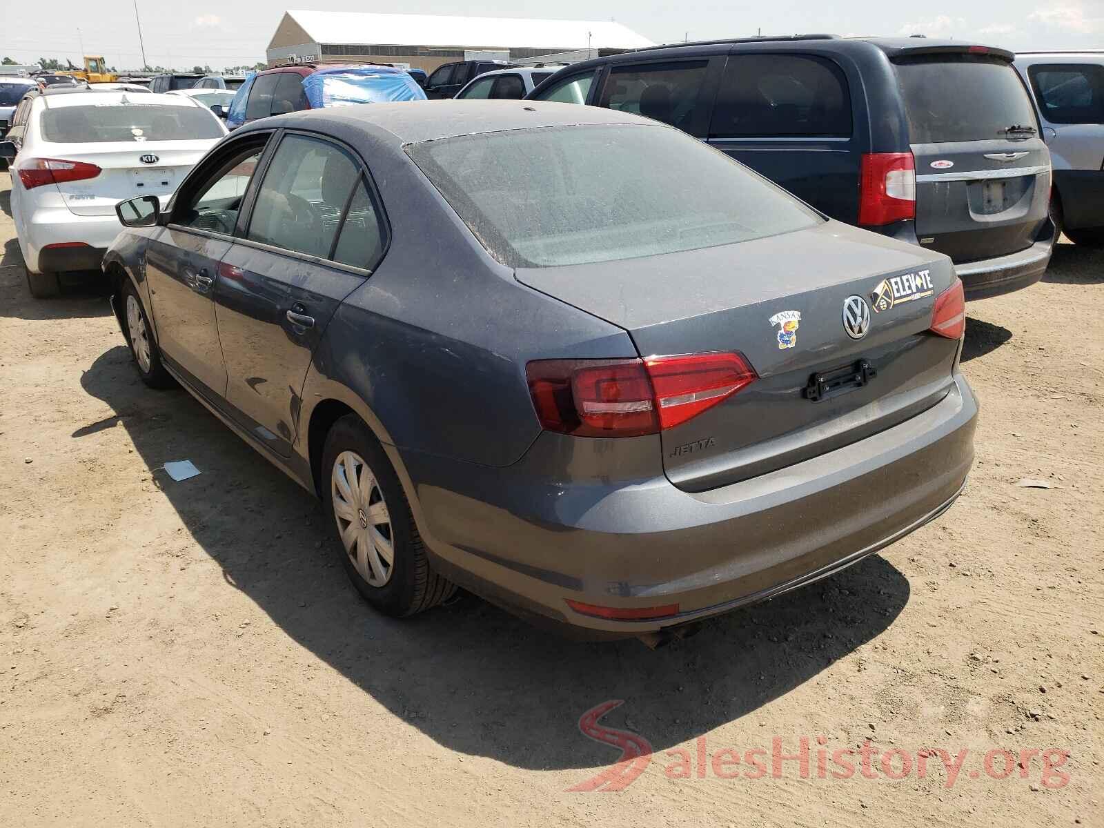 3VW267AJ2GM383709 2016 VOLKSWAGEN JETTA