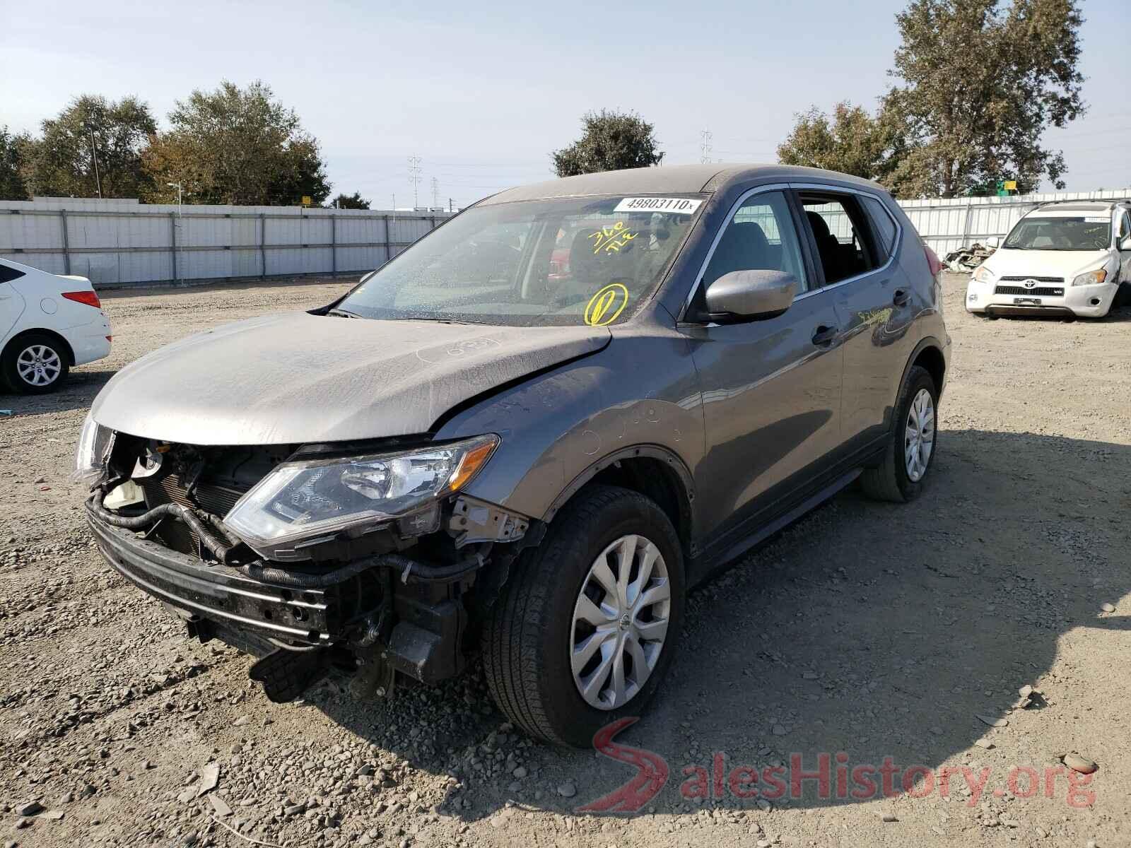 KNMAT2MT5HP569845 2017 NISSAN ROGUE