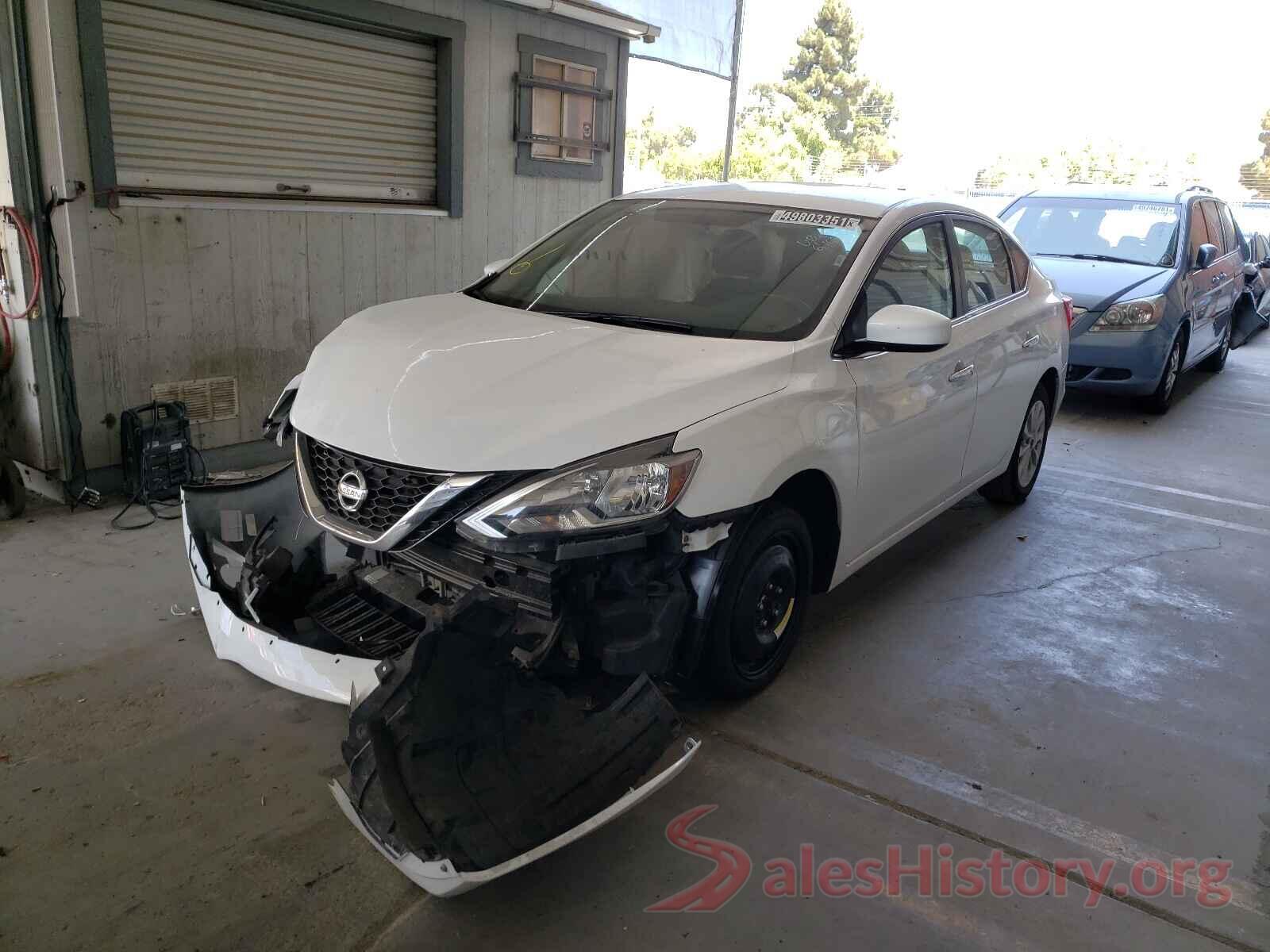 3N1AB7APXKY332350 2019 NISSAN SENTRA