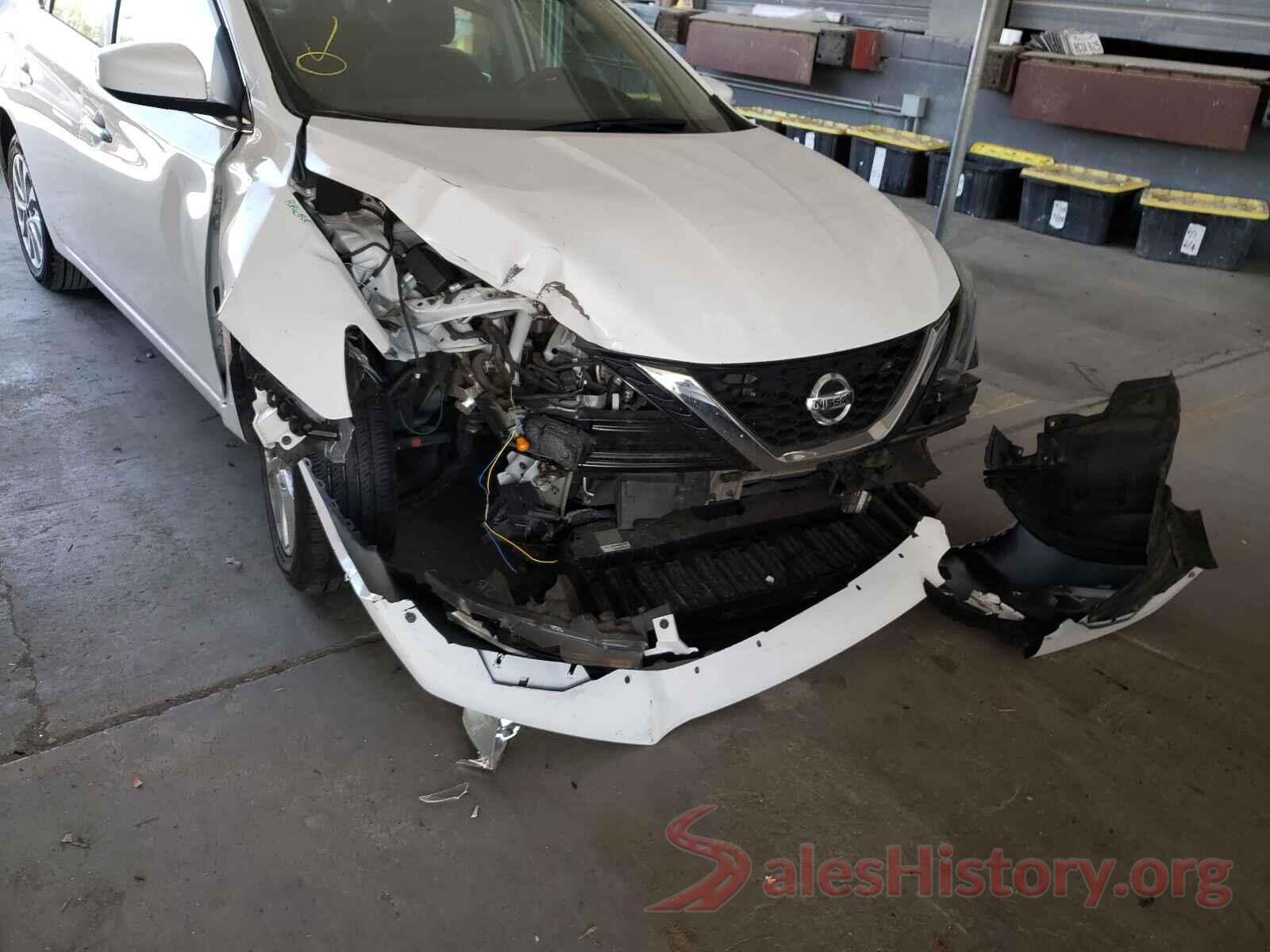 3N1AB7APXKY332350 2019 NISSAN SENTRA