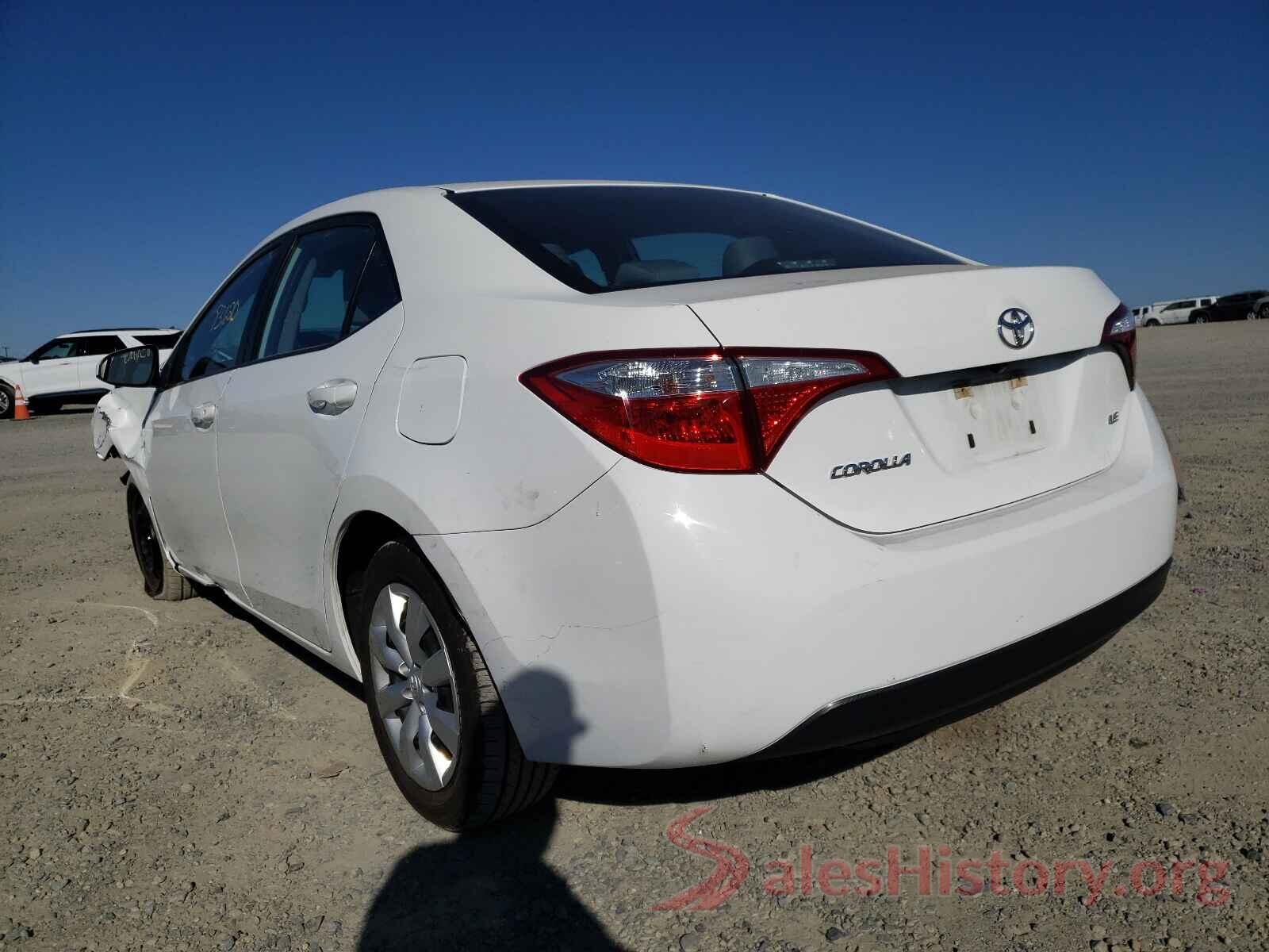 5YFBURHE4GP507226 2016 TOYOTA COROLLA