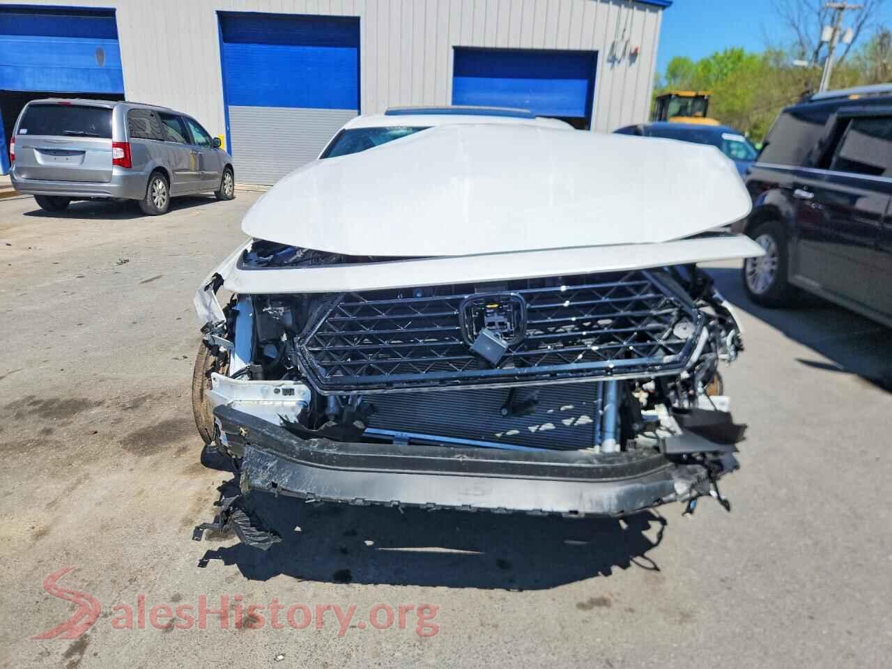 2025 HONDA ACCORD VIN 1HGCY2F75SA077810, rear view