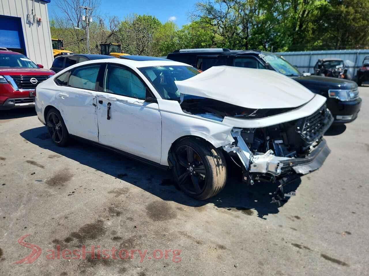 2025 HONDA ACCORD VIN 1HGCY2F75SA077810, rear 3/4 view