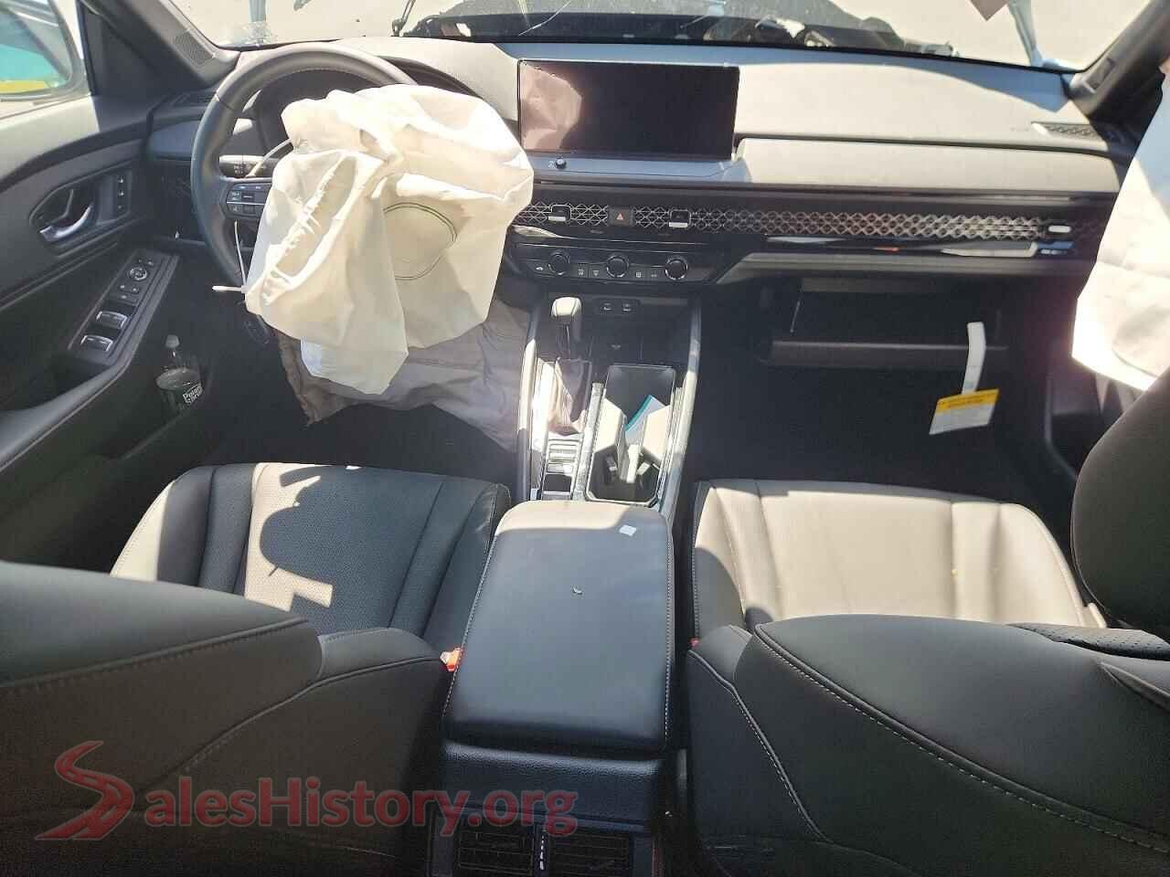 2025 HONDA ACCORD VIN 1HGCY2F75SA077810, interior dashboard