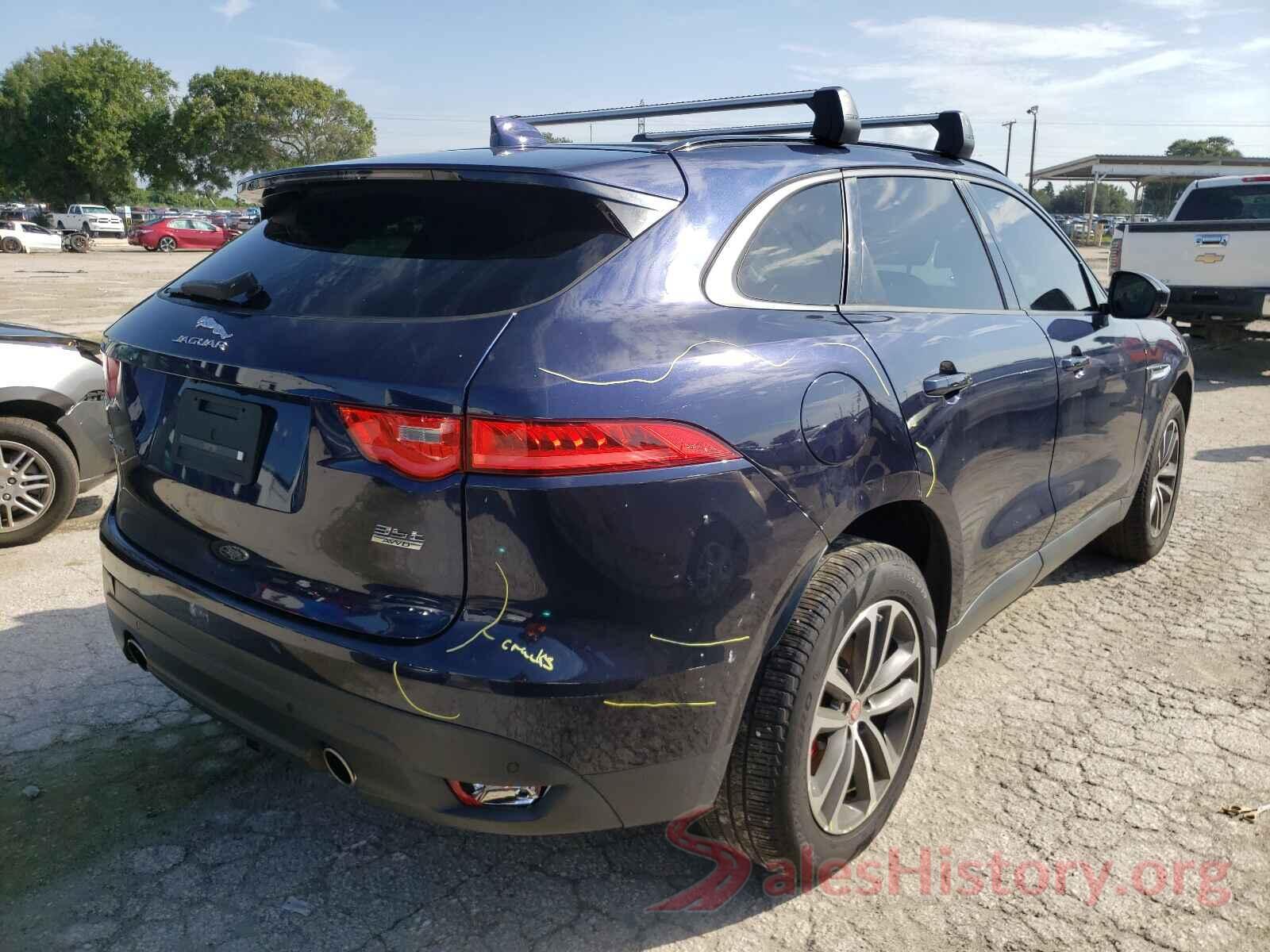 SADCJ2BV2HA883494 2017 JAGUAR F-PACE