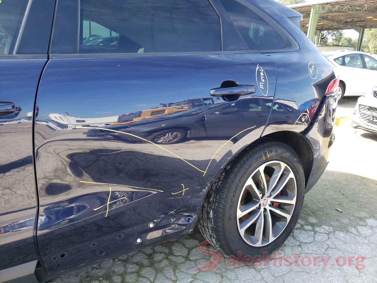 SADCJ2BV2HA883494 2017 JAGUAR F-PACE