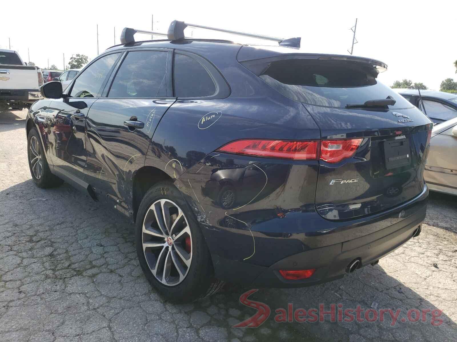 SADCJ2BV2HA883494 2017 JAGUAR F-PACE