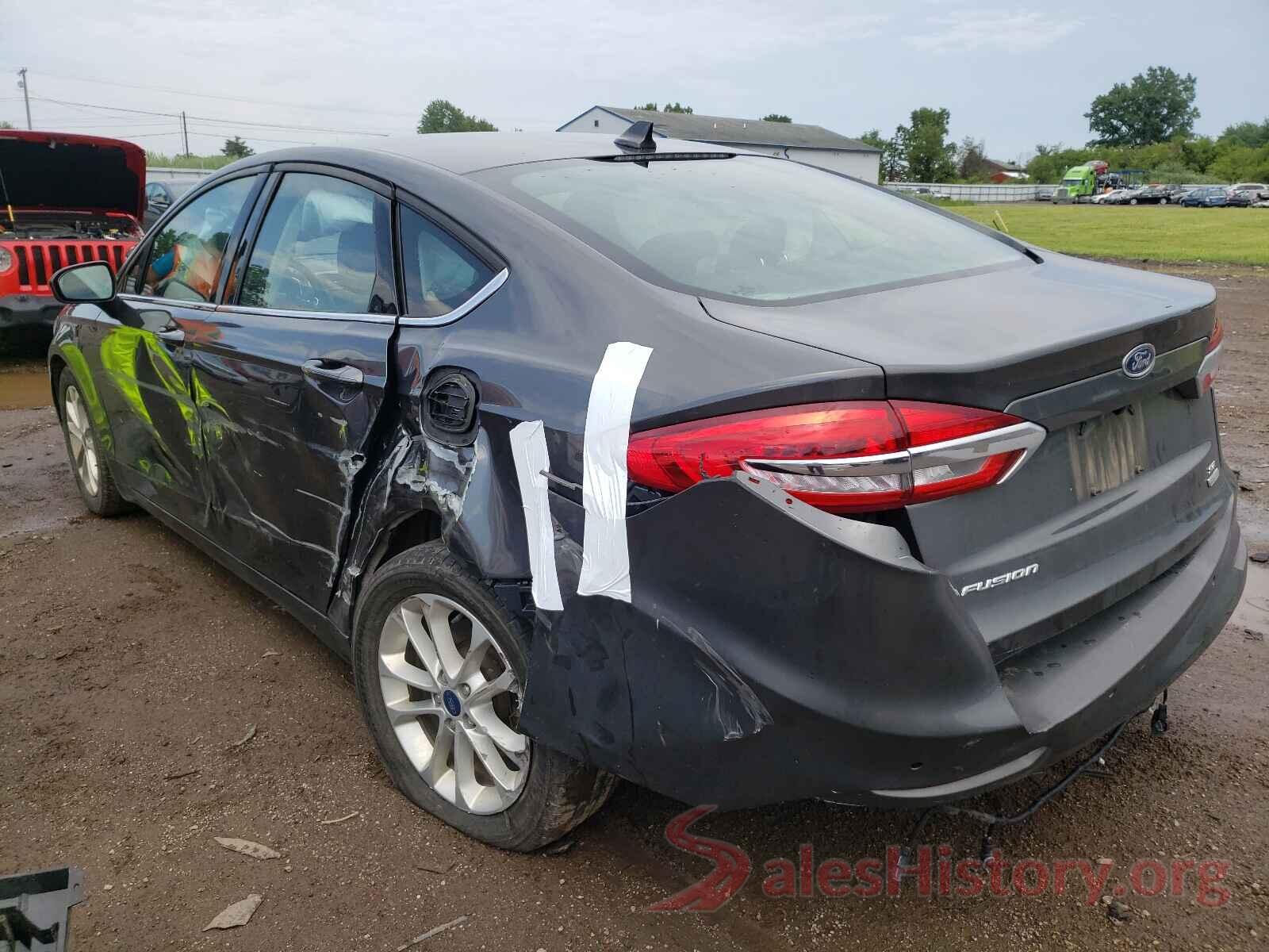 3FA6P0HD9KR230917 2019 FORD FUSION