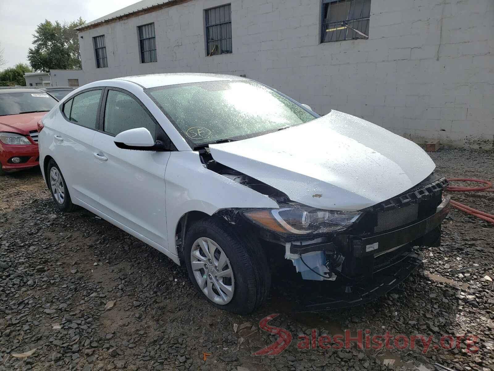 5NPD74LF0JH282407 2018 HYUNDAI ELANTRA