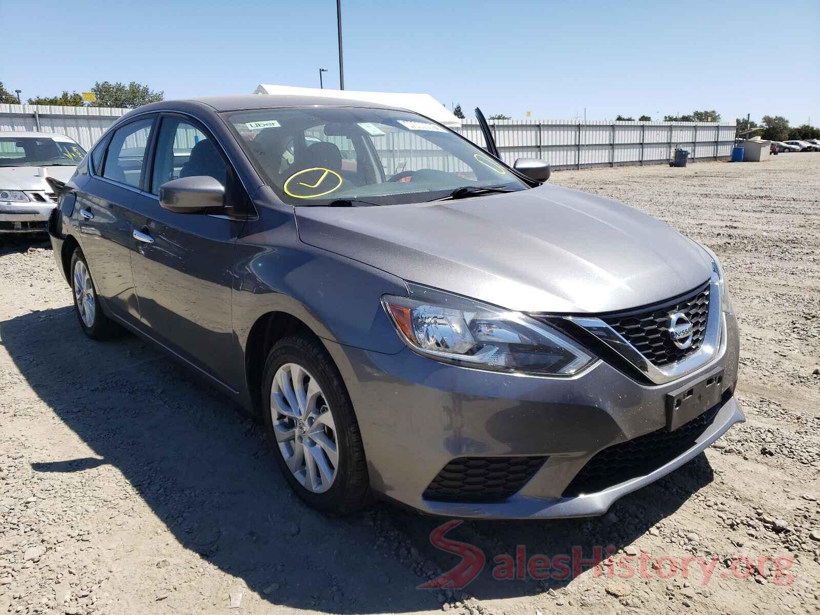 3N1AB7AP0KY320885 2019 NISSAN SENTRA