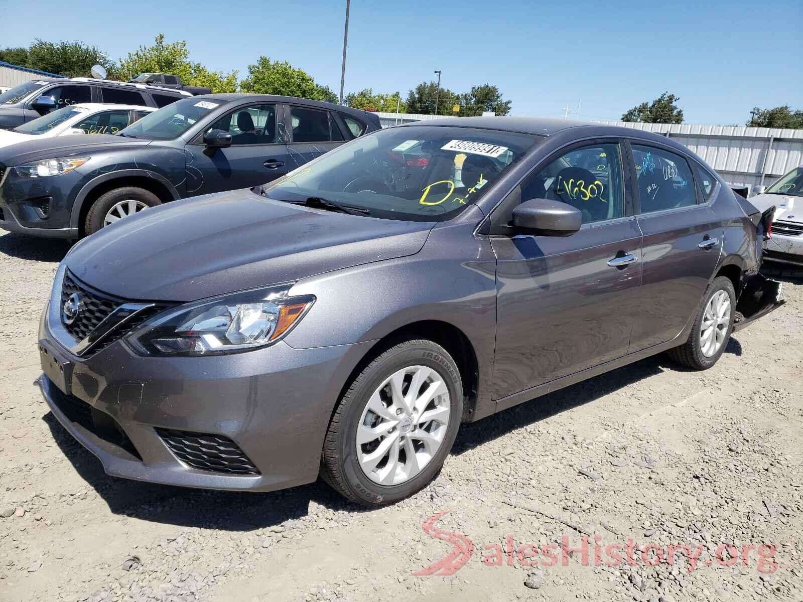 3N1AB7AP0KY320885 2019 NISSAN SENTRA