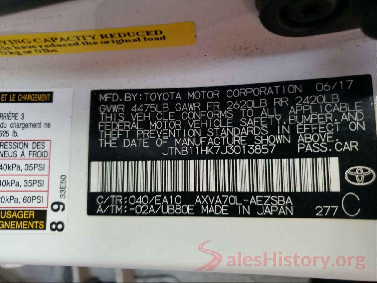 JTNB11HK7J3013857 2018 TOYOTA CAMRY