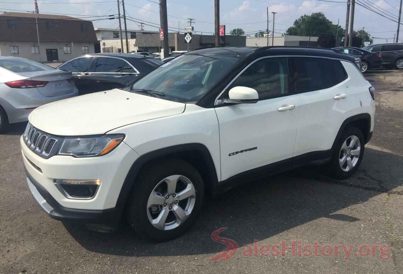 3C4NJCCB2KT725851 2019 JEEP COMPASS