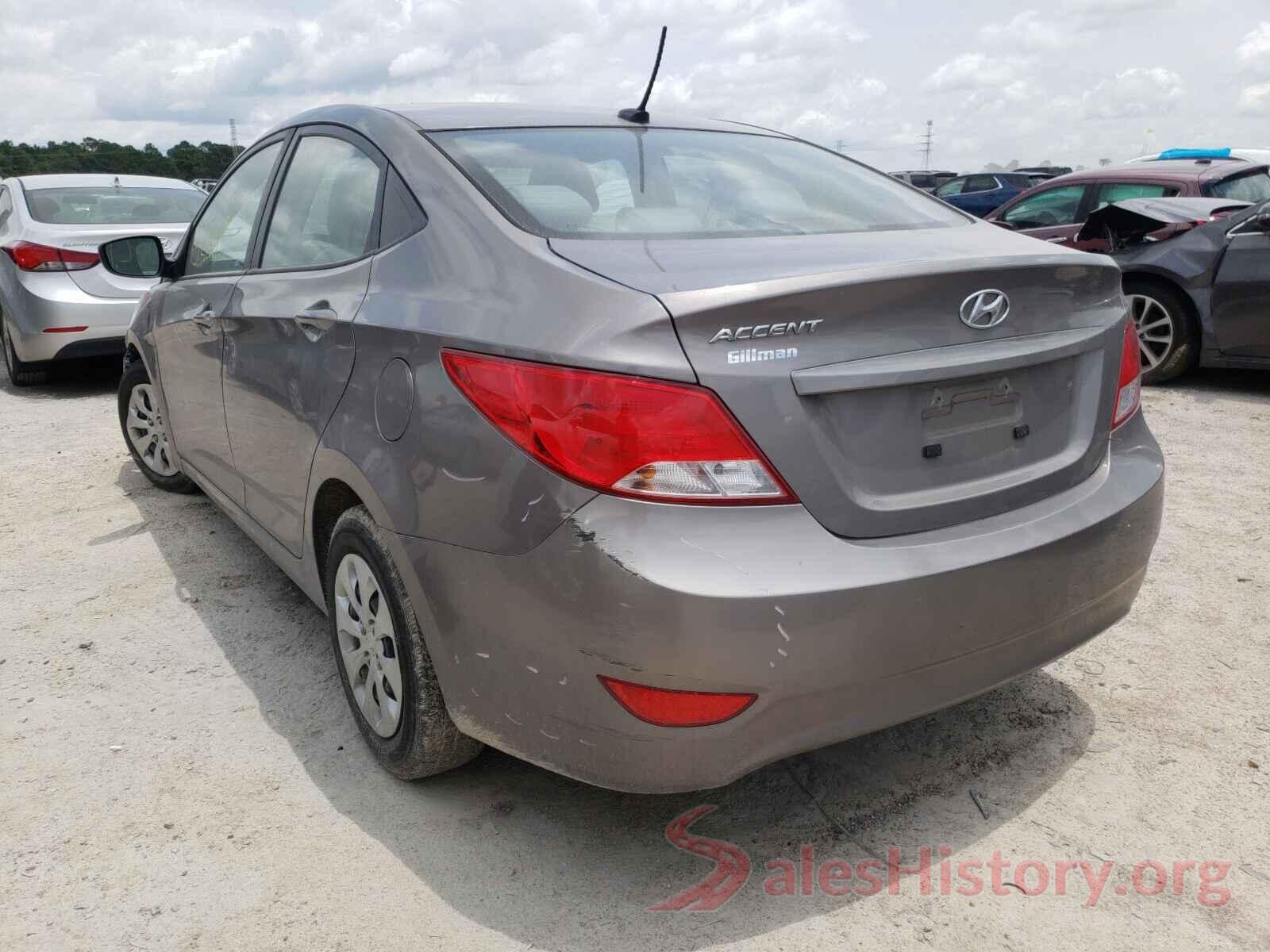 KMHCT4AE6HU393539 2017 HYUNDAI ACCENT