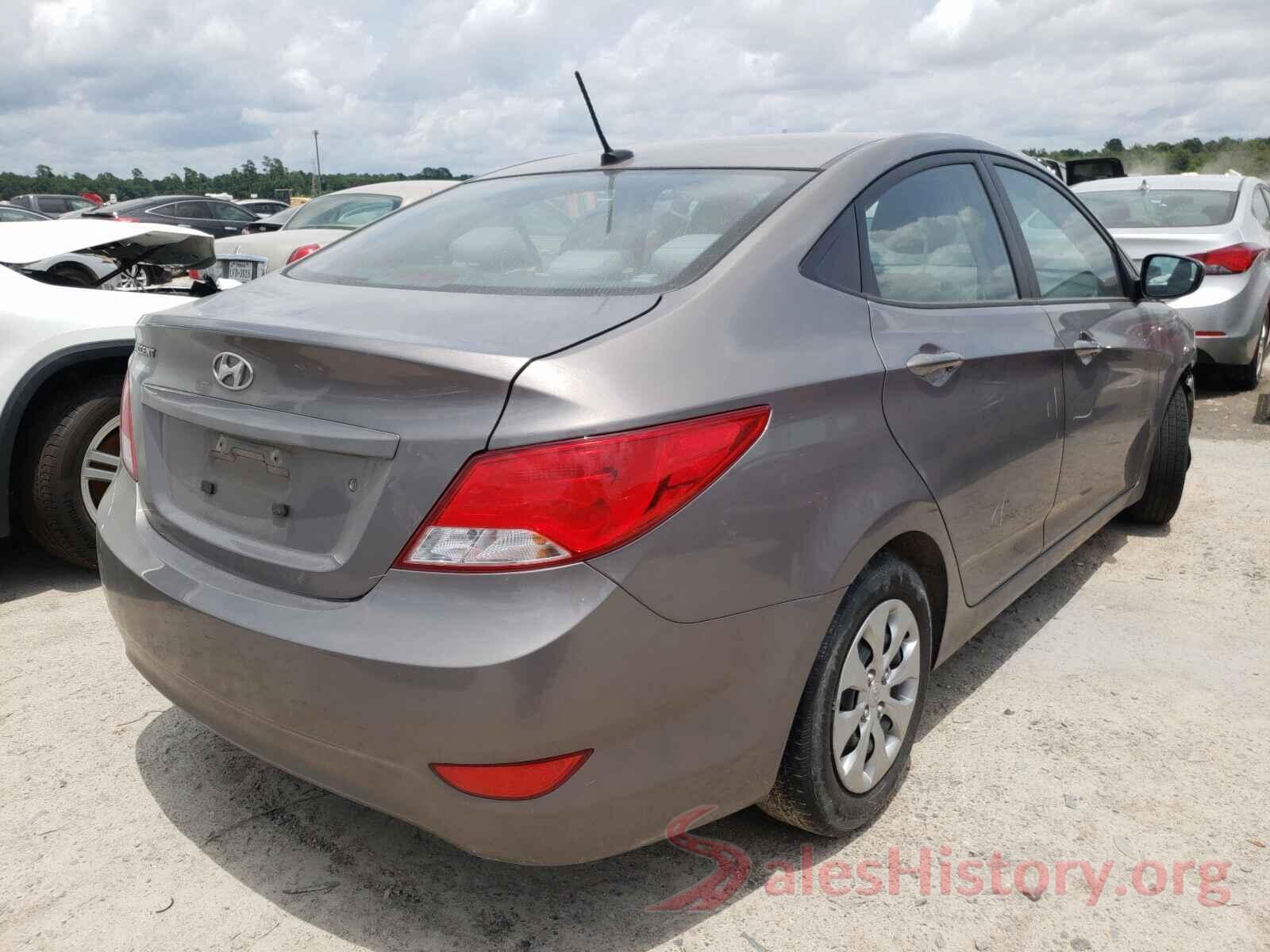 KMHCT4AE6HU393539 2017 HYUNDAI ACCENT